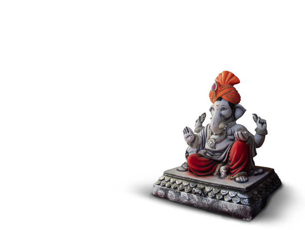 象头神，象头神节，印度象头神节背景图片下载