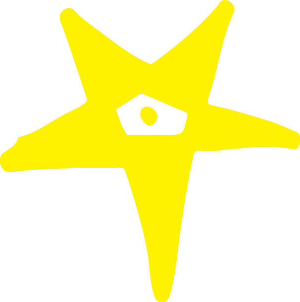 明星图标手绘标志符号设计图片下载