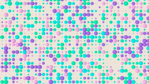 抽象彩色球体背景图片下载