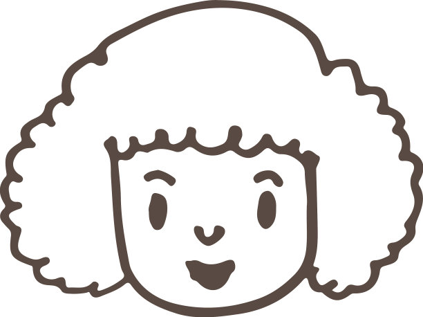 手绘人图标标志符号设计图片下载