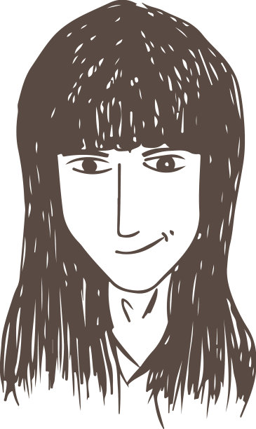 手绘人涂鸦图标标志符号设计图片下载