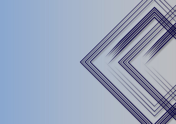 抽象蓝色正方形背景图片下载