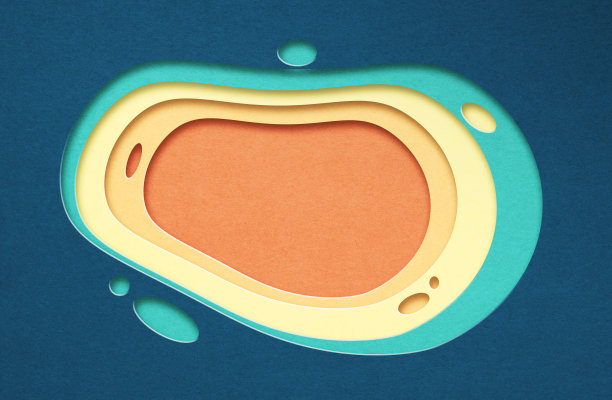 抽象垃圾纸雕刻模板背景。用于书籍封面或年度报告模板，商业演示，传单，海报图片下载