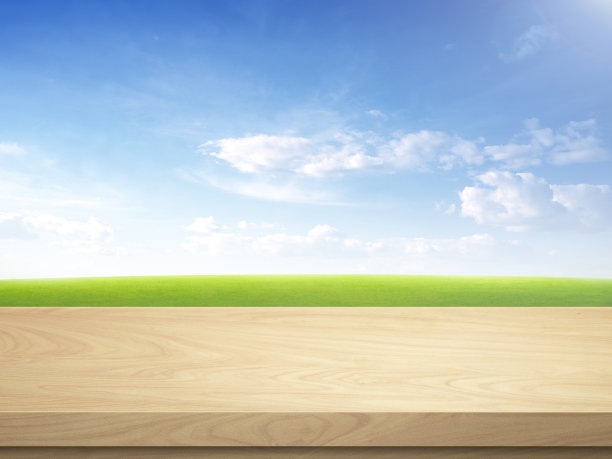 木桌阶地，早晨清新大气，自然景观图片下载