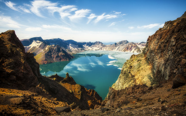 白头山天地图片下载