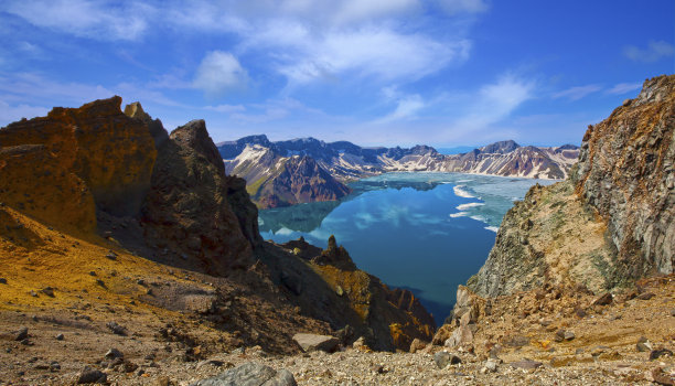 白头山天地图片下载