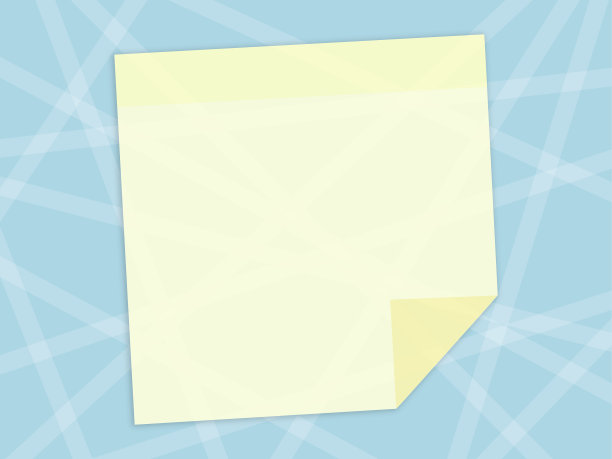 用于彩色背景上的商业推广的空白设计纸，一端折叠，有复制空间。显示进展的蓝图和策略的空模板表。图片下载