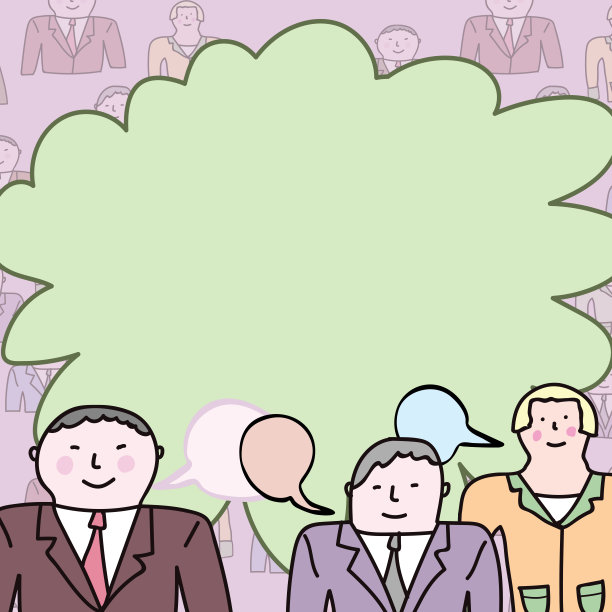 商务人士在会议上的交流和头脑风暴。三个同事讨论重要新闻。经理向同事传达新的好主意。图片下载