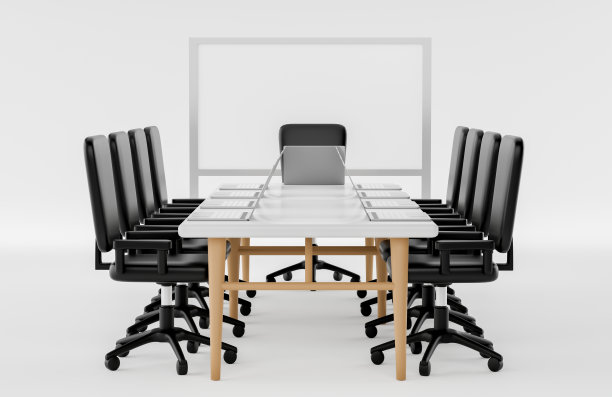 3 d演示。概念室用于会议和讨论计划图片下载
