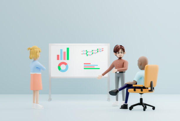 3 d演示。在会议室召开员工会议图片下载