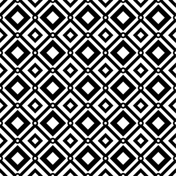 菱形无缝模式。简单的向量几何背景。图片下载