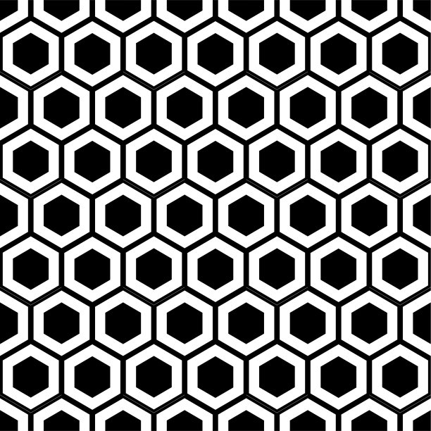 几何无缝图案。简单的矢量地理背景。图片下载