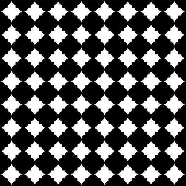 摩洛哥Ogee几何无缝图案。东方传统的墙纸。图片下载