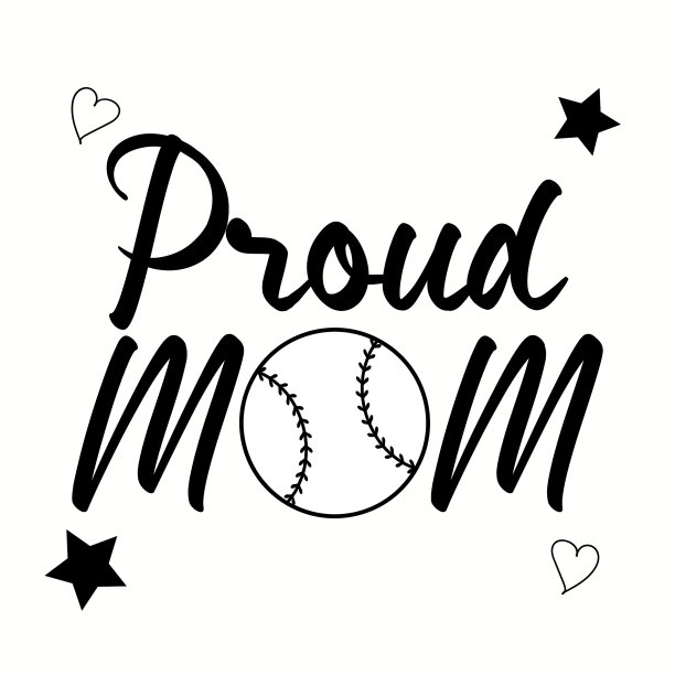 骄傲的妈妈装饰t恤图片下载