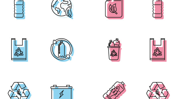 设线停止海洋塑料污染回收图片下载