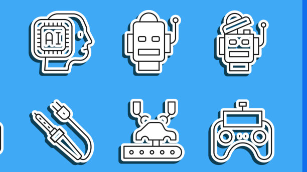 集线机器人遥控无人机人形图片下载