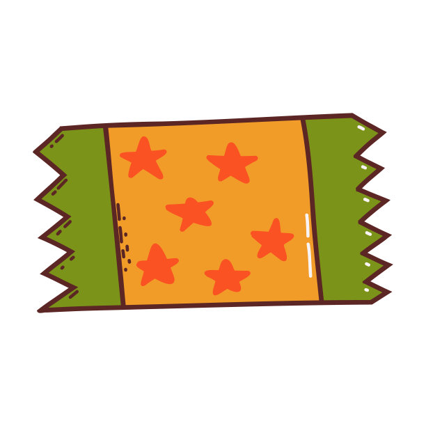 万圣节的甜。万圣节元素。不给糖就捣蛋的概念。矢量插图手绘风格图片下载