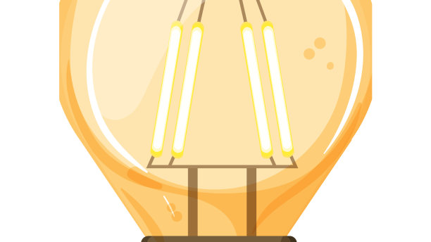 科技智能灯泡卡通图片下载