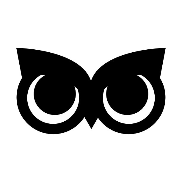 猫头鹰眼睛插图设计矢量图片下载