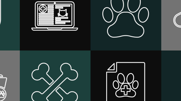 集行猫宠物药瓶和药丸爪图片下载