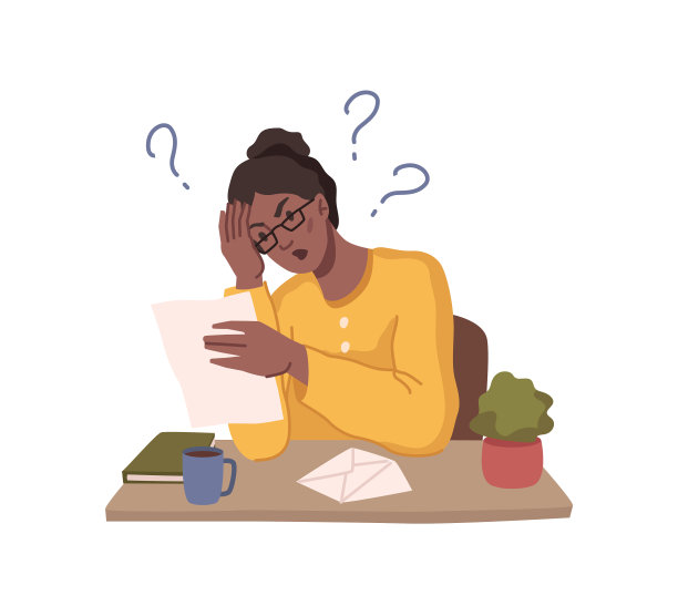 看坏消息的女人激怒了女孩图片下载