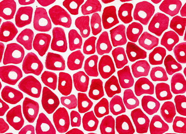 细胞纹理-水彩抽象奇妙的背景，织物设计或包装纸。创造性的、非现实光栅图片下载