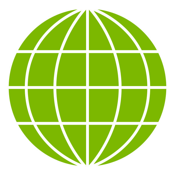 全球图标，生态，环保，剪影图片下载