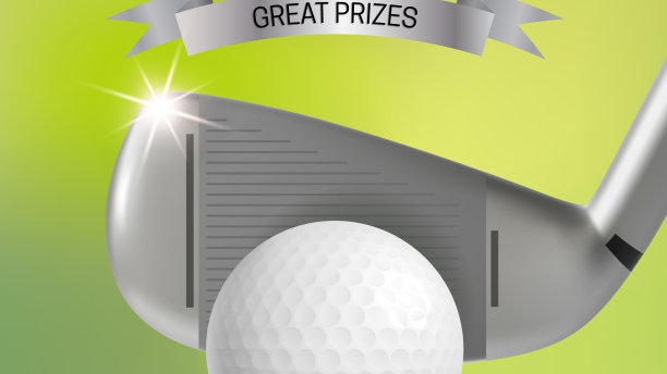 高尔夫俱乐部概念海报卡片邀请图片下载