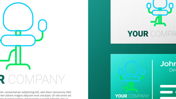 线条理发店的椅子图标孤立在白色图片下载