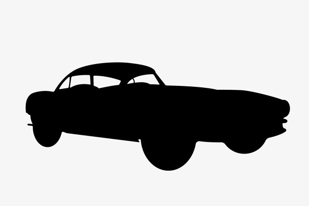 经典复古跑车廓形图片下载