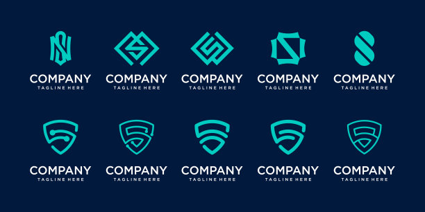 集首字母S SS logo设计模板。商业图标的时尚，运动，汽车。图片下载