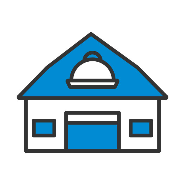 咖啡馆在游乐园图标图片下载