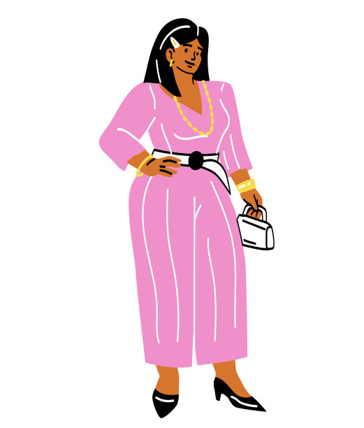 快乐的胖女人图片下载