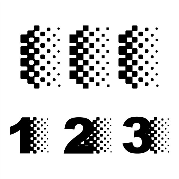 运动旗帜排列在广场上图片下载