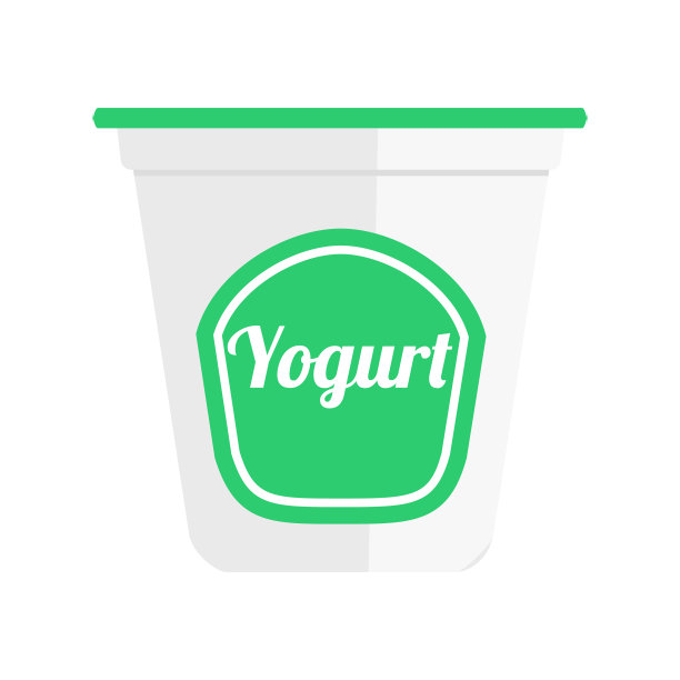 酸奶彩色插图图片下载