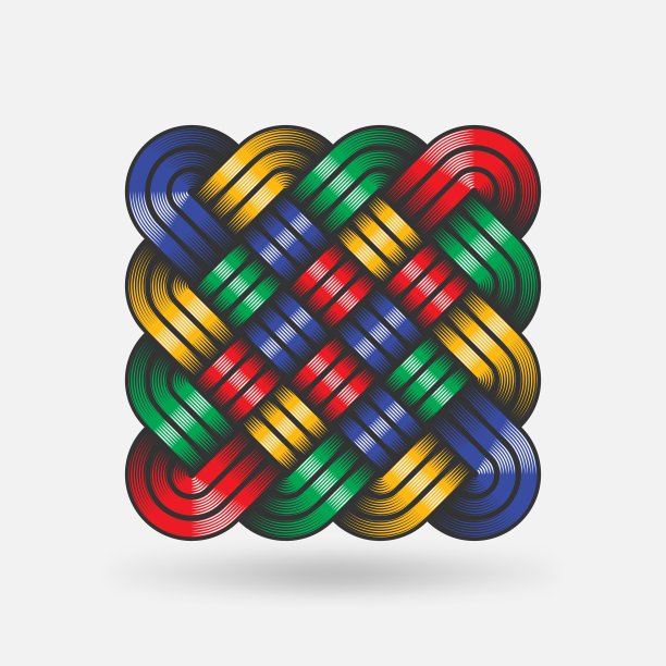 编织象征抽象结象征图片下载