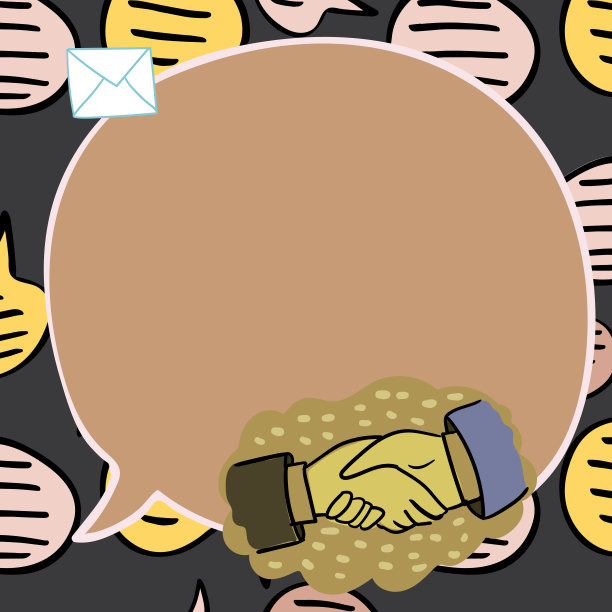 两名同事握手祝贺团队合作成功，在背景和文字空间上完成了强有力的沟通努力图片下载