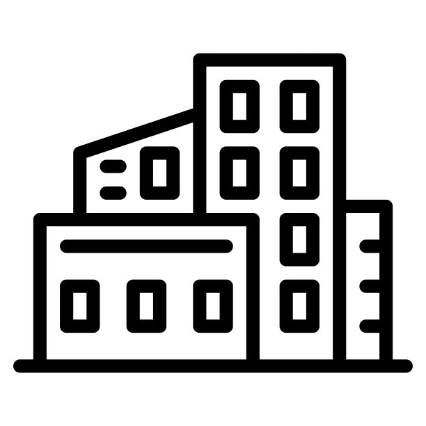 建筑线图标矢量，家图片下载