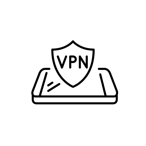 VPN保护的智能手机安全连接。像素完美，可编辑的笔画线艺术图标图片下载