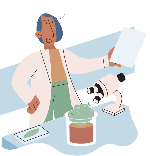 科学家利用实验室检查植物物种图片下载