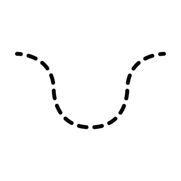 为学前、幼儿园和蒙特梭利儿童活动预写跟踪线和曲线形状元素图片下载