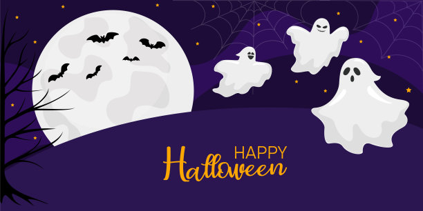 万圣节矢量插图。图片下载