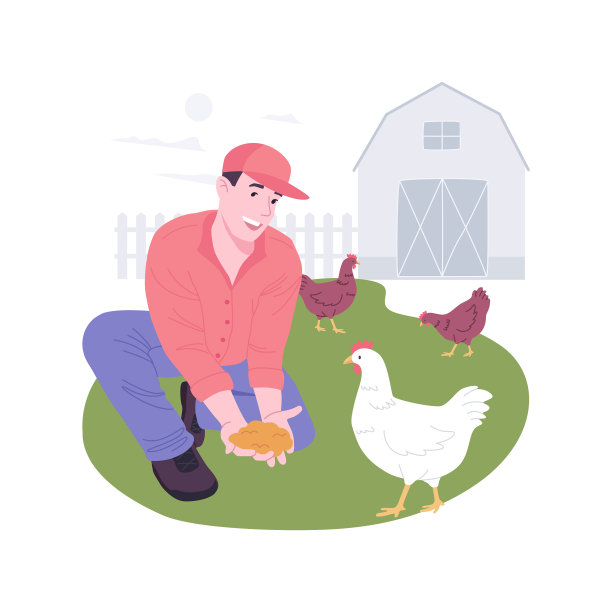 生活在孤立的无笼动物卡通图片下载