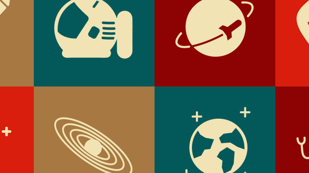 设定宇航员外星星球头盔火箭飞船图片下载