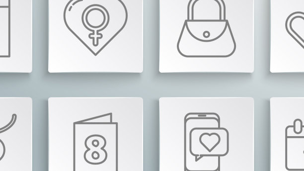 镶线项链，心型吊坠图片下载