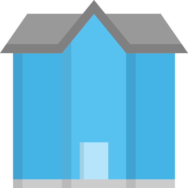 房地产建筑图标设计模板图片下载