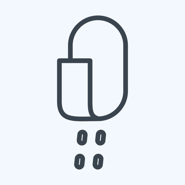 图标录音接缝。适合运动装的标志。行风格。简单的设计可编辑。设计模板向量。简单的说明图片下载