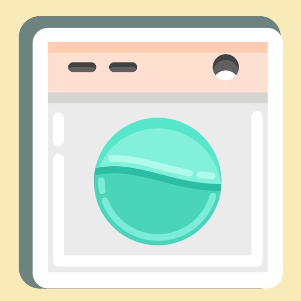 贴纸容易照顾。适合运动装的标志。简单的设计可编辑。设计模板向量。简单的说明图片下载