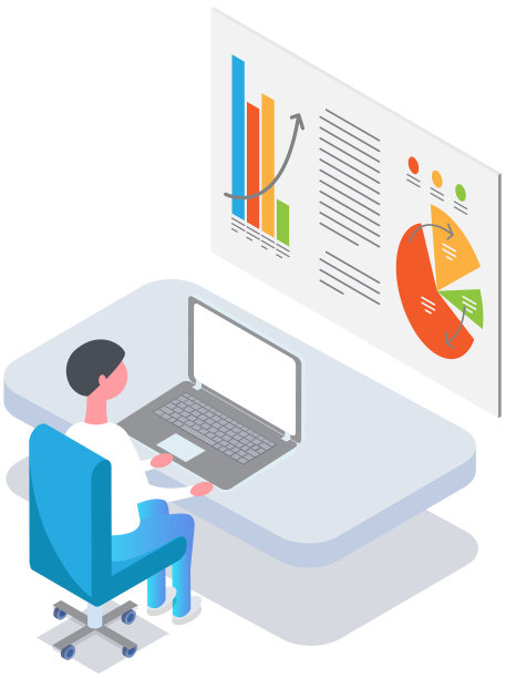 用数据统计分析数字报告图片下载
