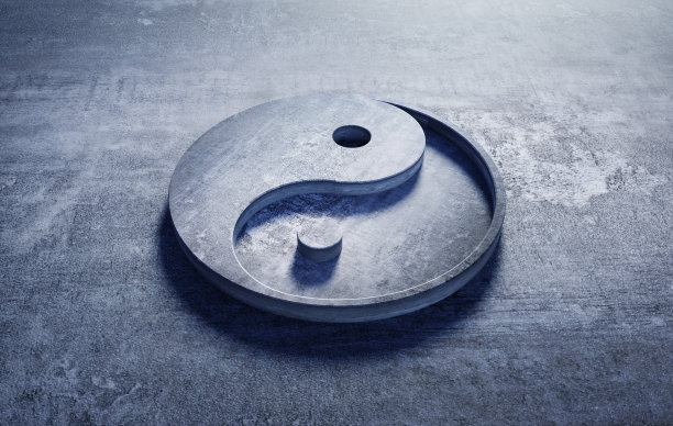 阴阳象征石的动机图片下载